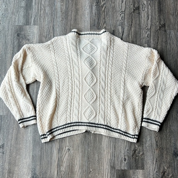 Taylor Swift Cardigan White Folklore Cardigan Sweater V Neck Shoptown Boutique - Picture 9 of 14